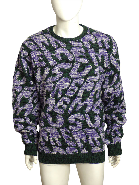 SUPREME- 2023 Stacked Cotton Sweater, Size XL