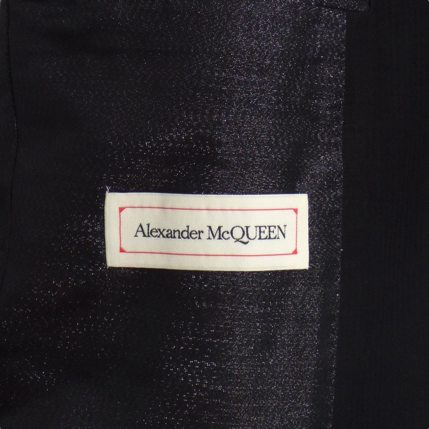 ALEXANDER MCQUEEN- NWT 2019 Black Wool Piped Blazer, Size Large