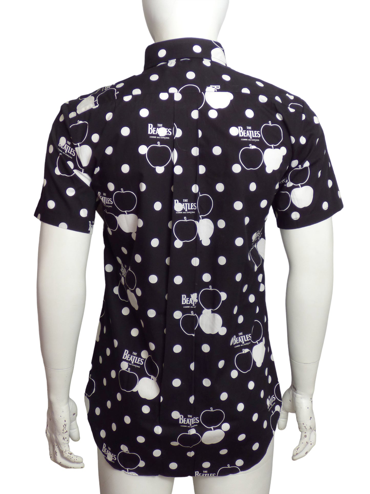 COMME DES GARCONS x THE BEATLES- Cotton Print S/S Shirt, Size Medium