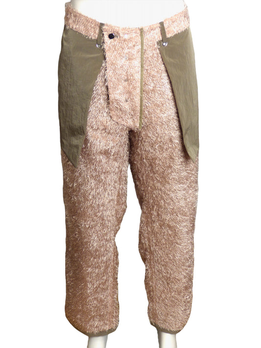 CRAIG GREEN- Fluffy Reversible Trousers, W-36