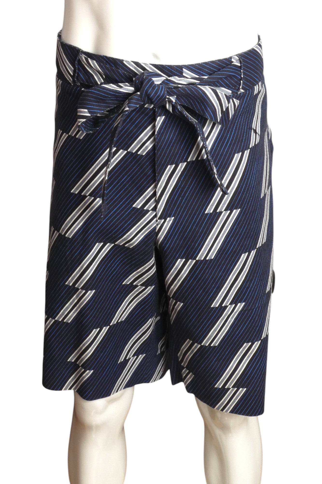 MSGM- Multi Color Cotton Print Shorts, Size 2XL