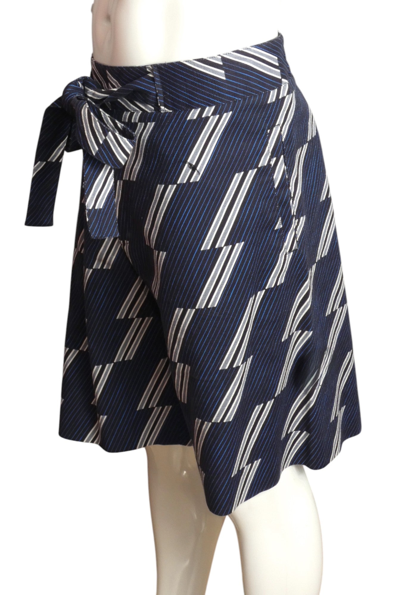 MSGM- Multi Color Cotton Print Shorts, Size 2XL