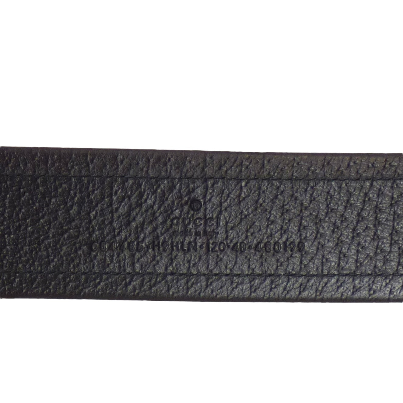 GUCCI - NIB Black Nylon Logo Belt, Waist-46