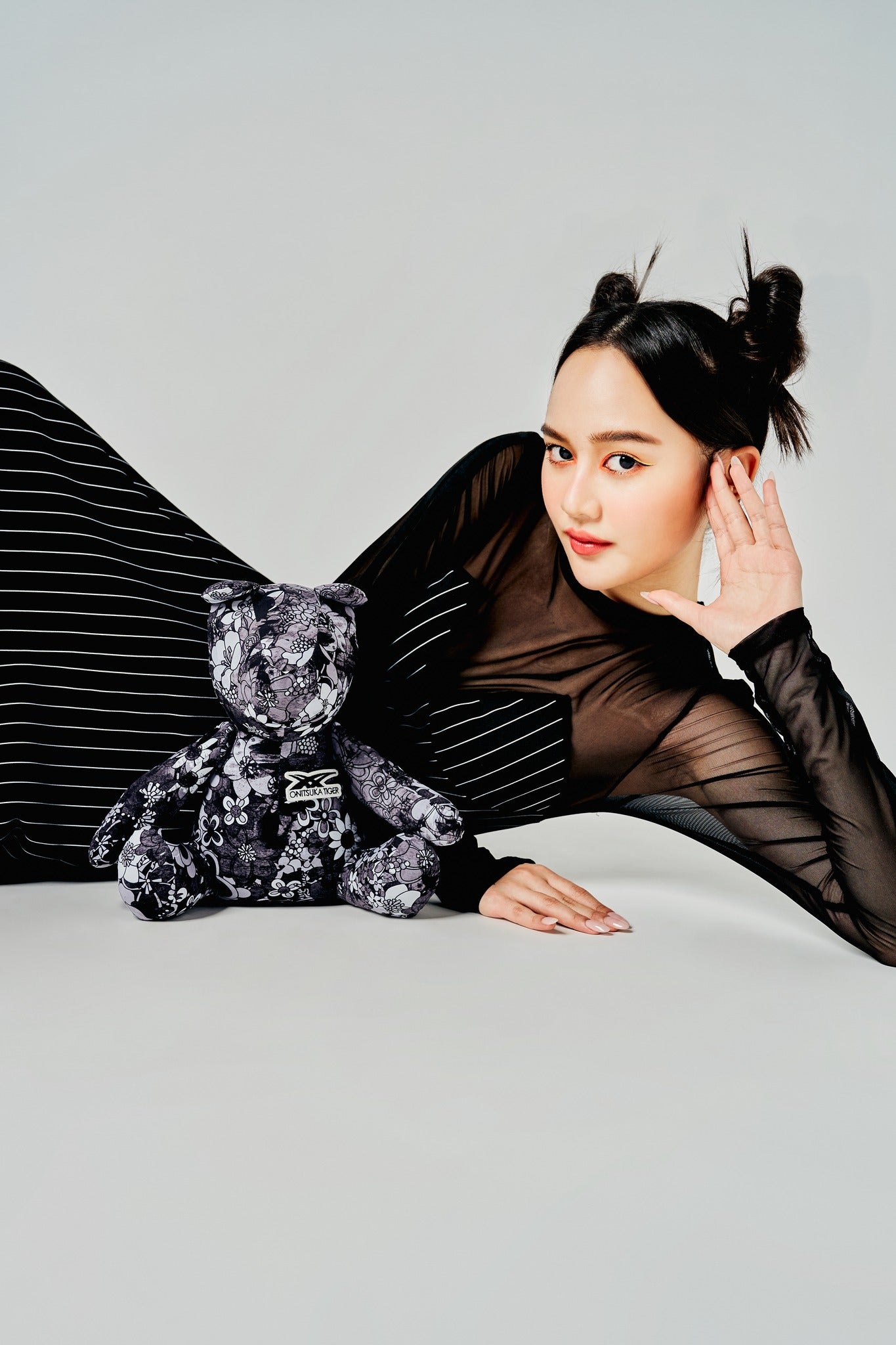 ONITSUKA TIGER- Fall 2021 Darjeeling Flowers Teddy Bear