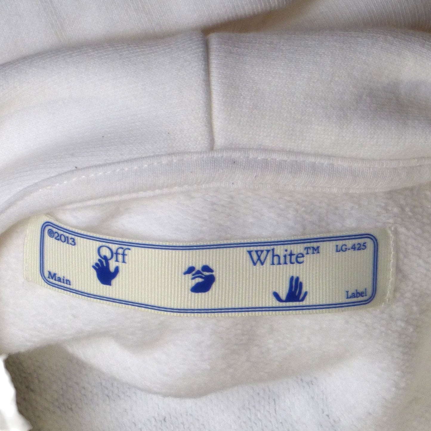 OFF WHITE- NWT 2020 Mona Lisa Print Hoodie, Size Medium