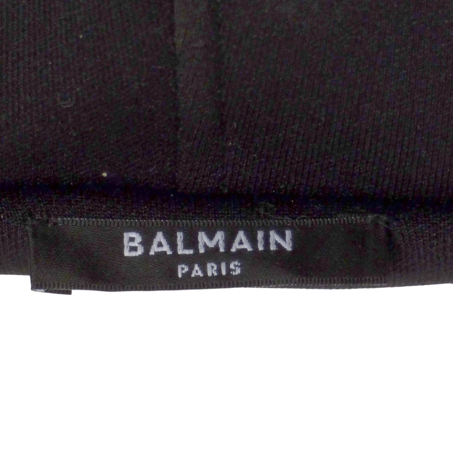 BALMAIN- 2020 Patent & Knit Hooded Racer Hoodie, Size Small