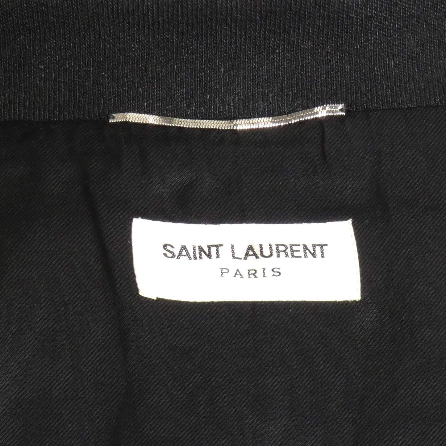 SAINT LAURENT- 2017 Varsity Jacket, Size Small