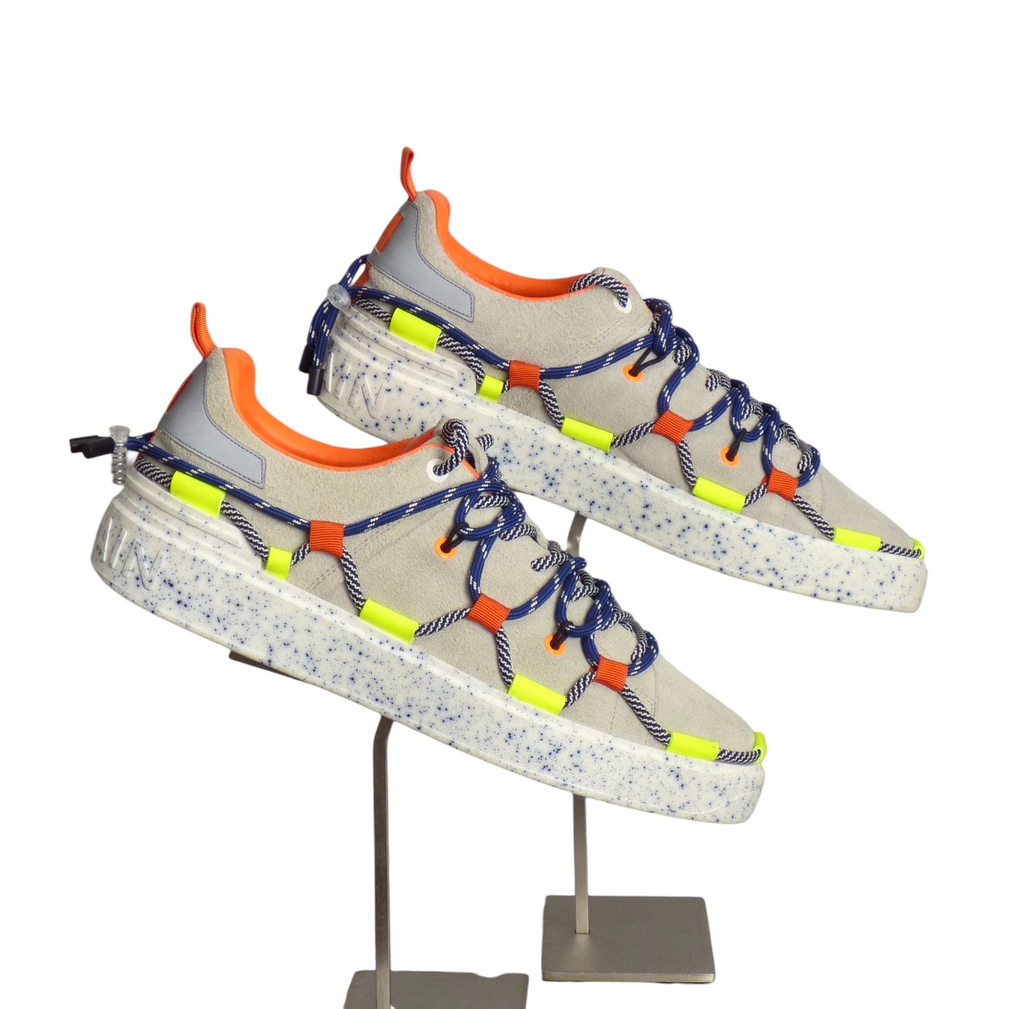 BALMAIN- 2023 NIB B-Court Lace-up Sneakers, Size 47