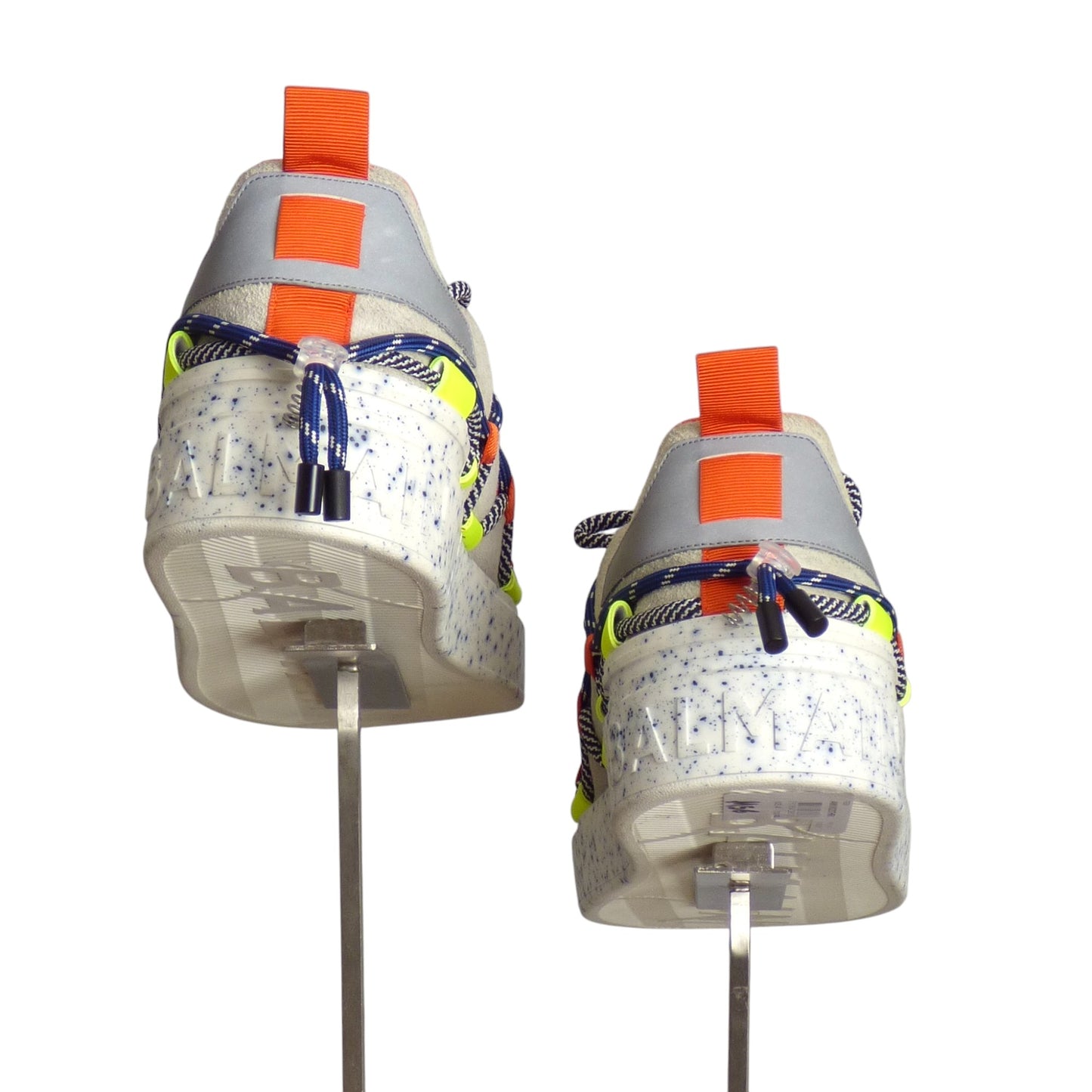 BALMAIN- 2023 NIB B-Court Lace-up Sneakers, Size 47