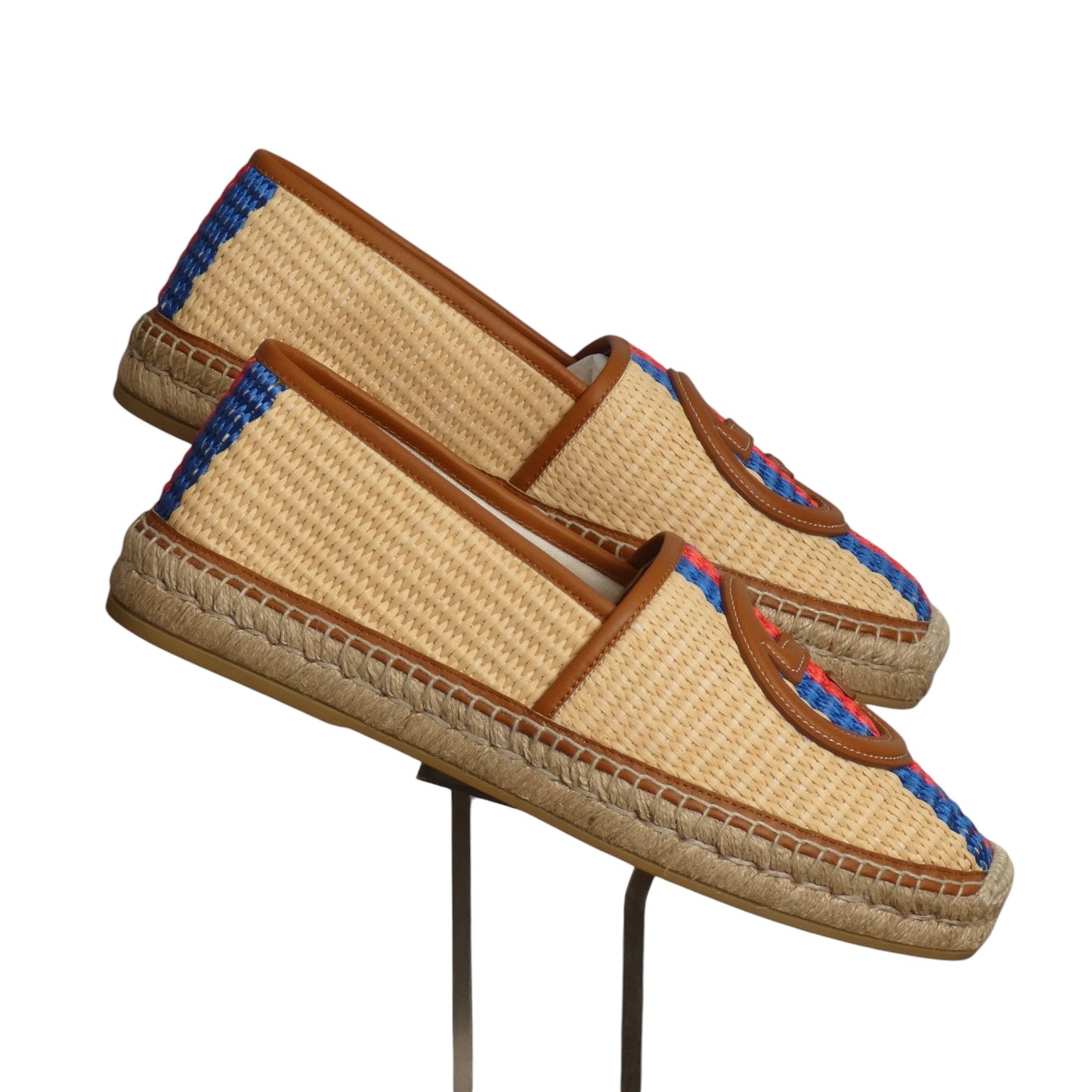 GUCCI- NIB Natural Raffia Libre Espadrilles, Multiple Sizes Available