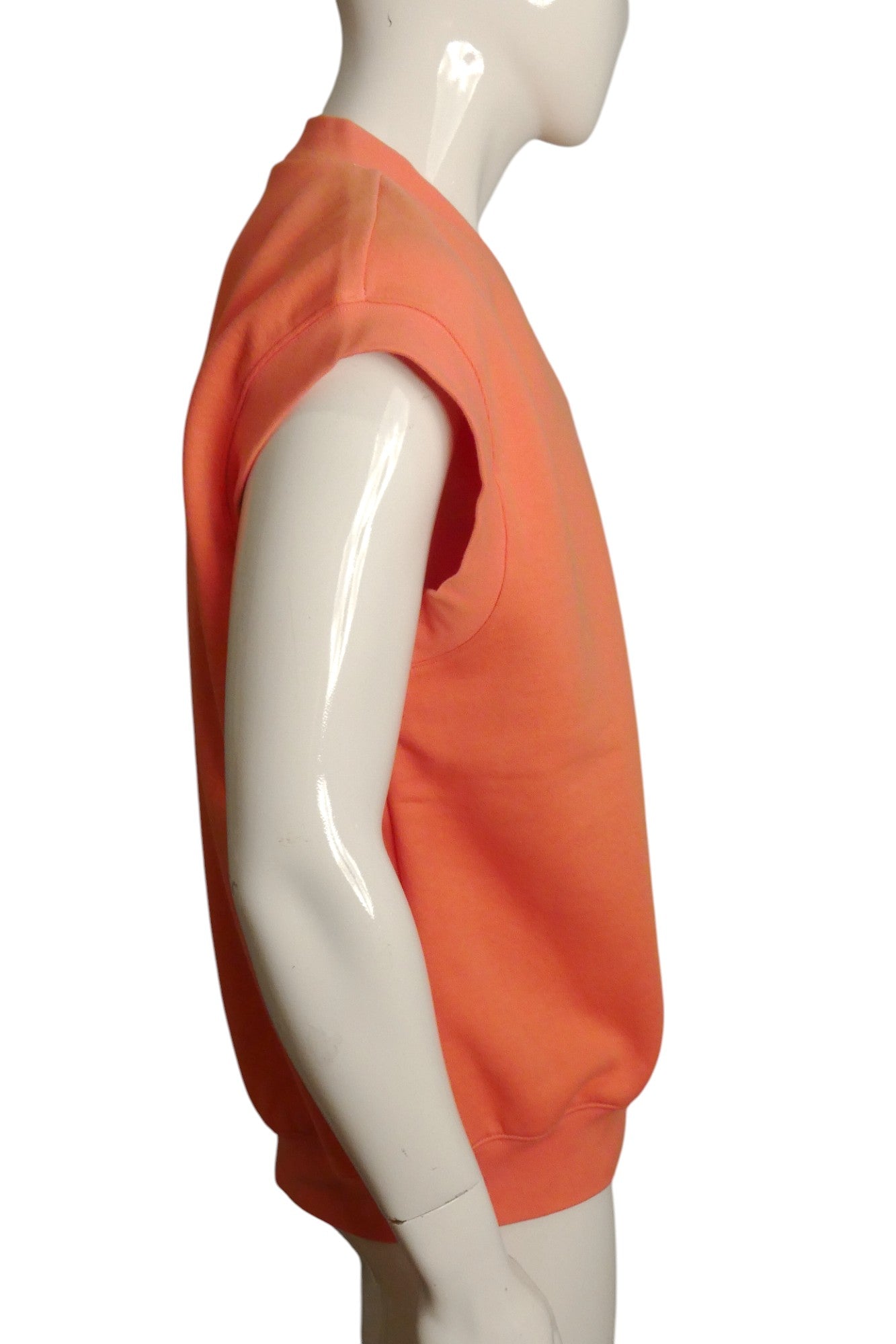 ESSENTIALS FEAR OF GOD- NWT Orange Cotton Knit Vest, Size Large