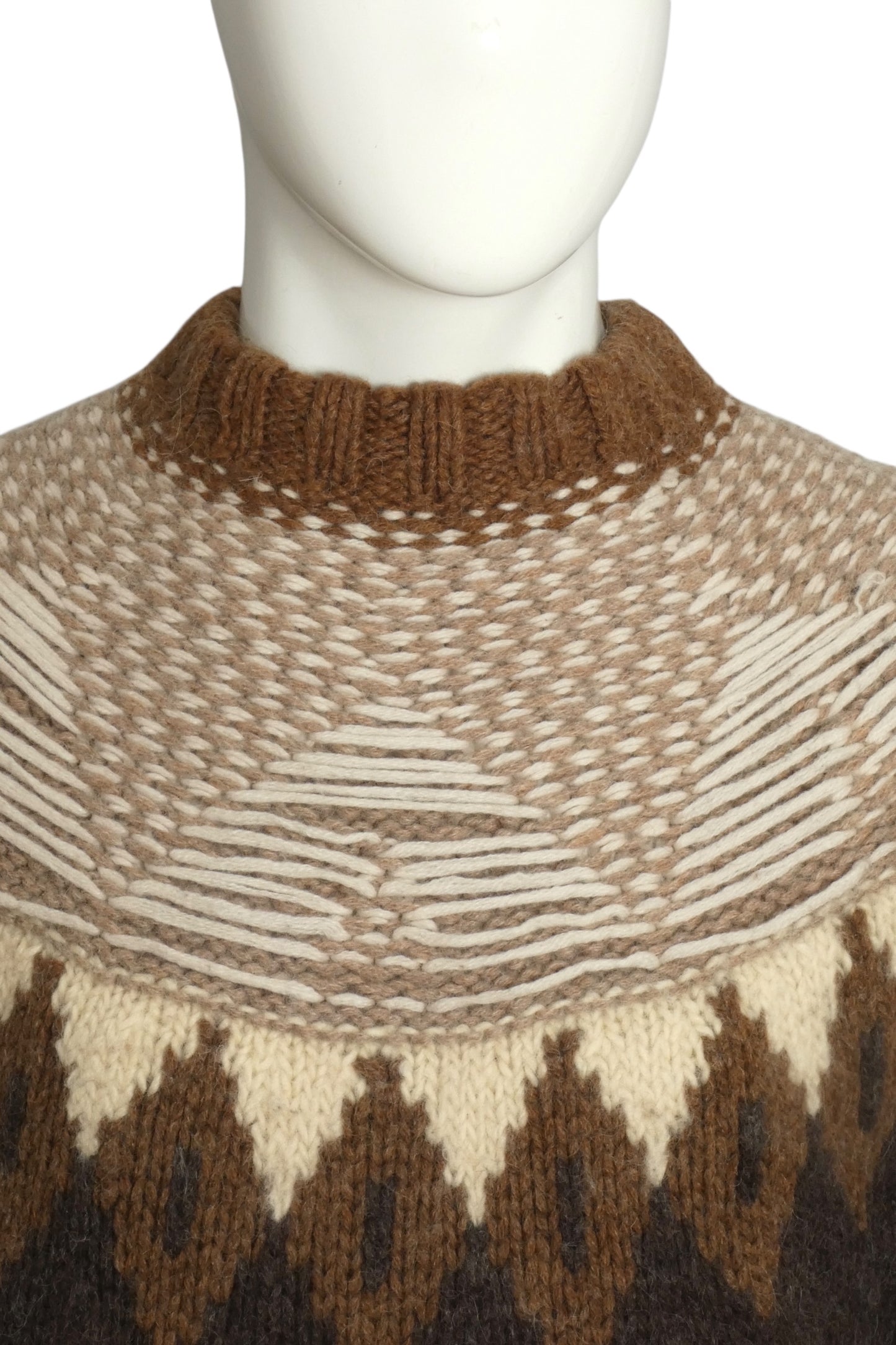 MAISON MARGIELA X H&M- Multi Color, Fair Isle Sweater, Size Large