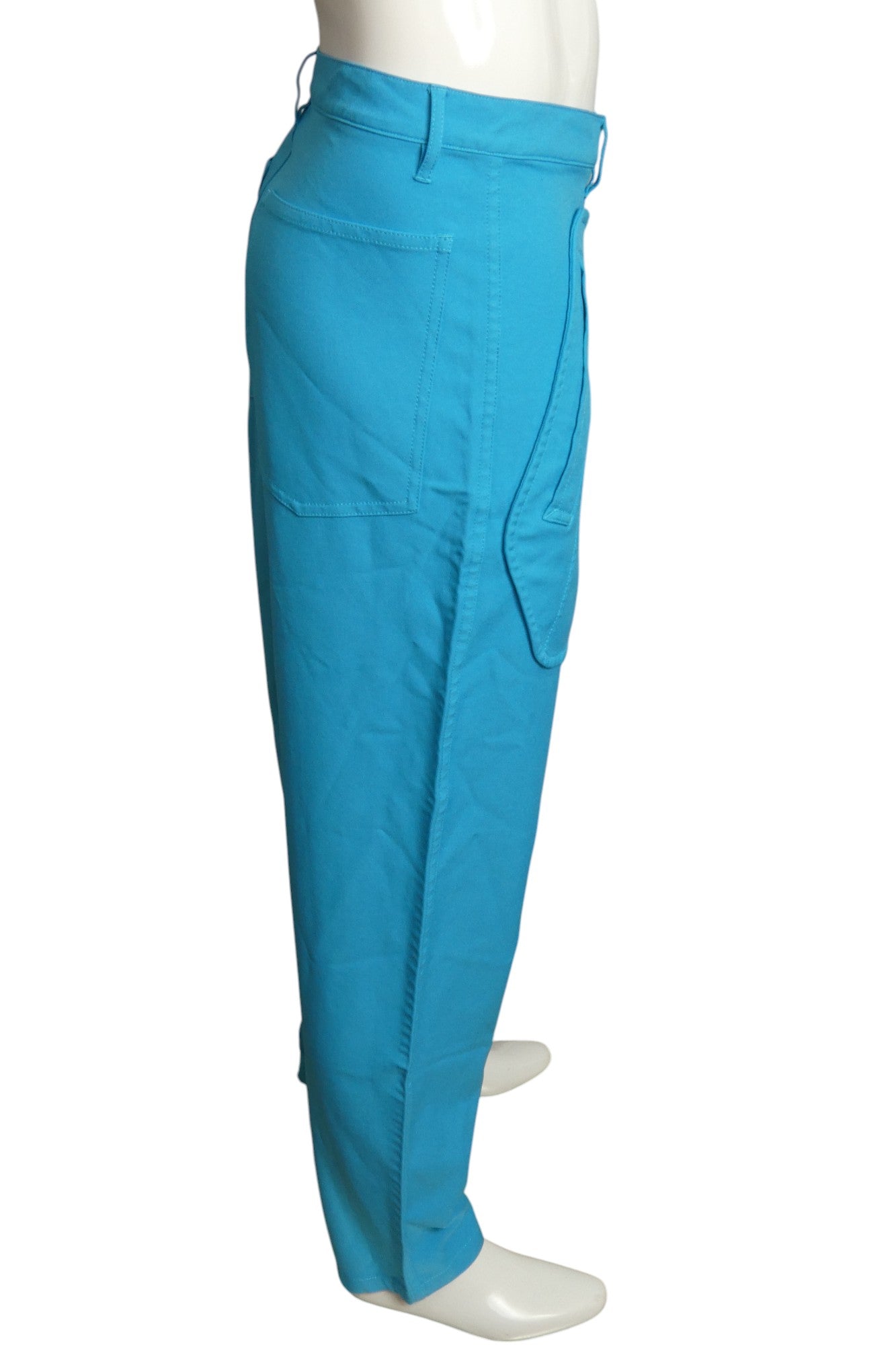 COMME DES GARCONS- NWT Turquoise Knit Pants, Medium