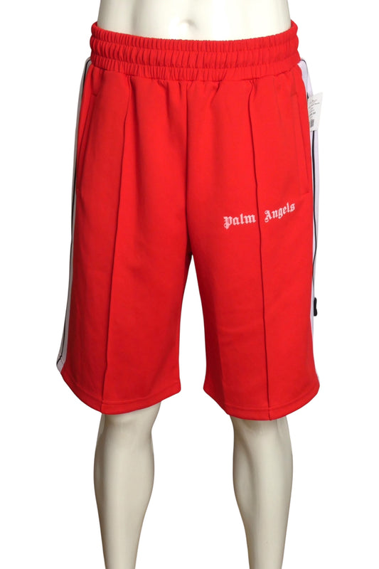 PALM ANGELS- NWT Red Classic Gym Shorts, Size Large