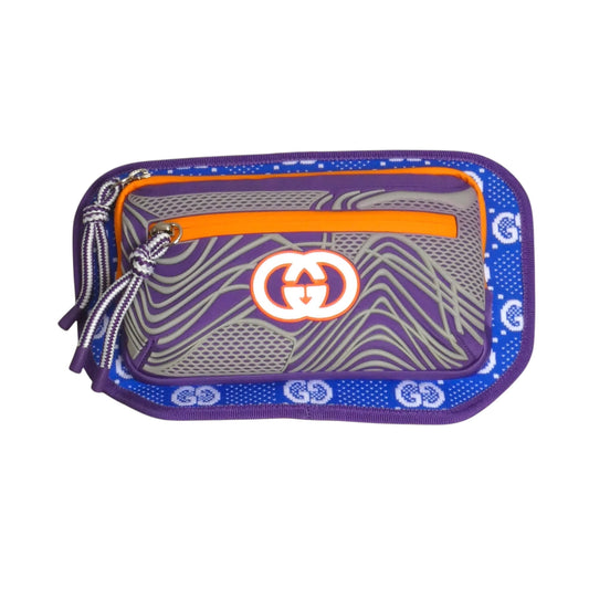GUCCI- NWT Purple & Blue Sporty Belt Bag