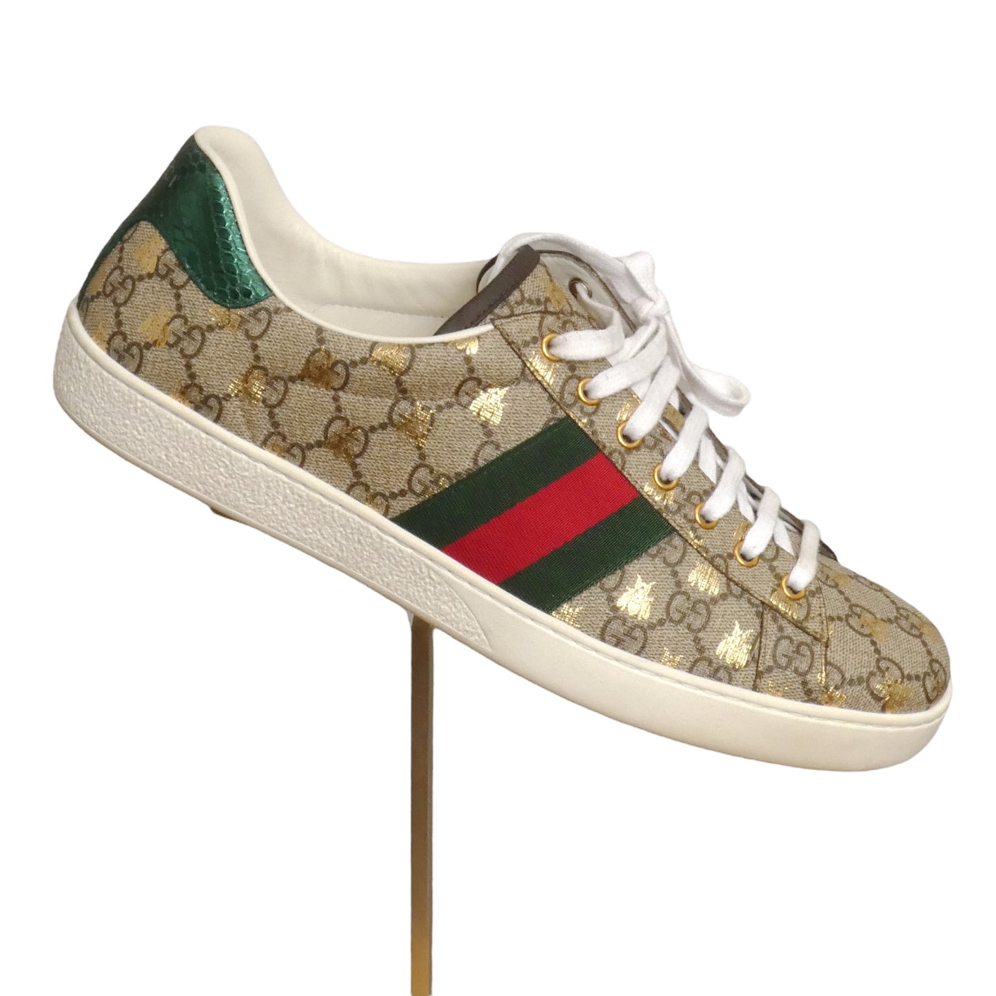 GUCCI- NIB Ace GG Supreme Bees Low Tops, Multiple Sizes Available