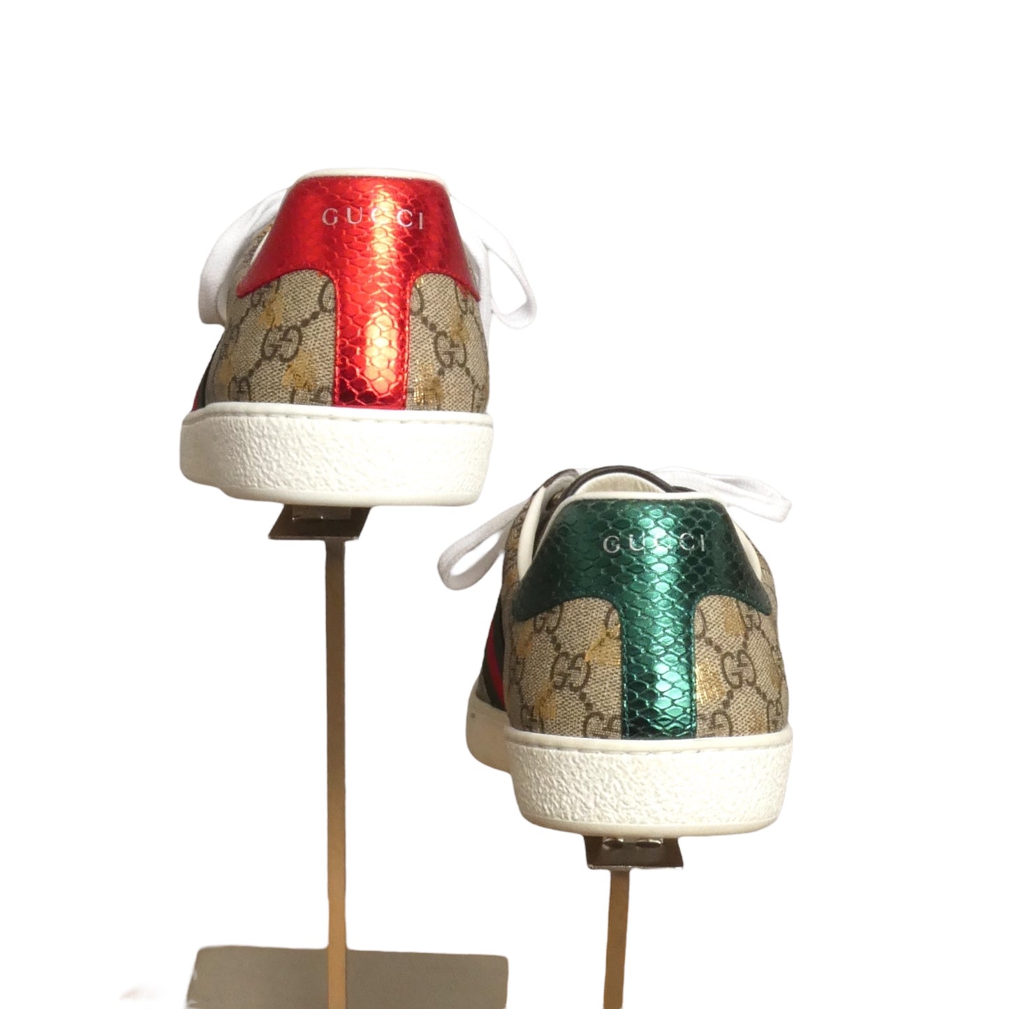 GUCCI- NIB Ace GG Supreme Bees Low Tops, Multiple Sizes Available