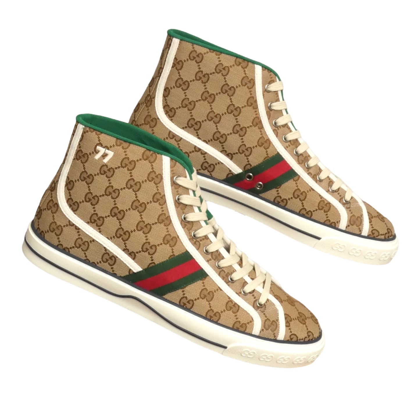 GUCCI- 1977 GG Original High Top Sneakers, Multiple Sizes Available