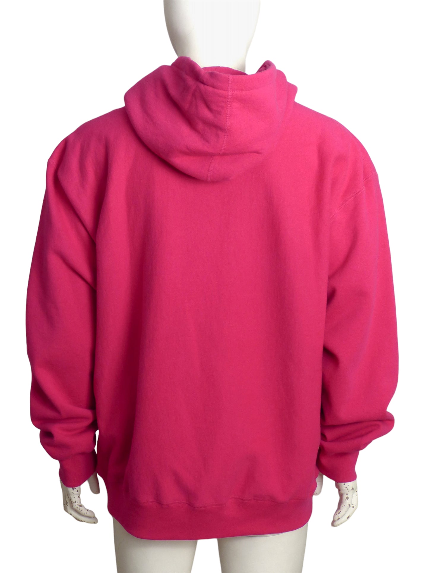 SUPREME- 2023 NWT Pink Reverse Hood Sweatshirt, Size XL