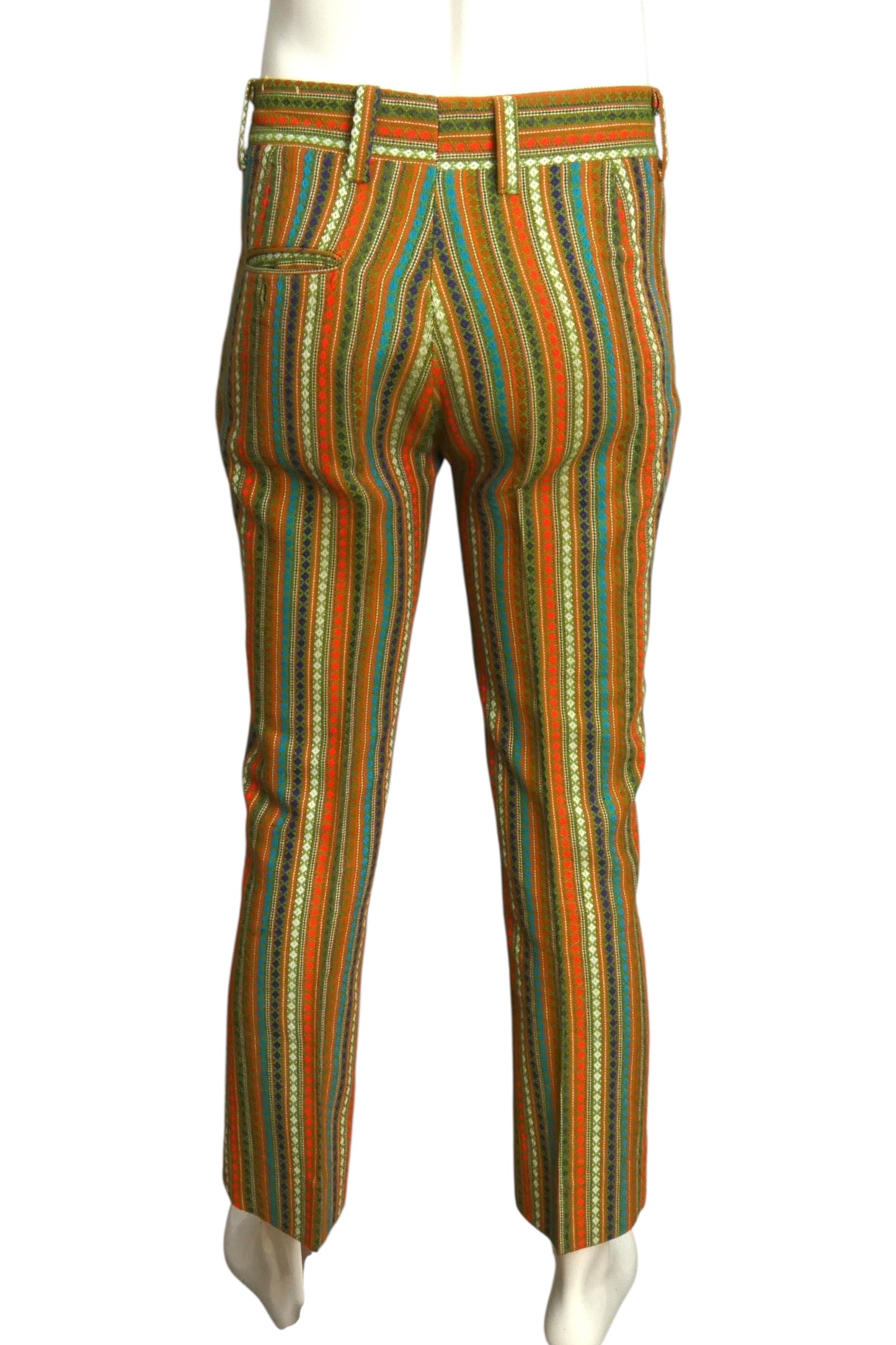 1960s Mod Pant & Vest Ensemble, Size Medium
