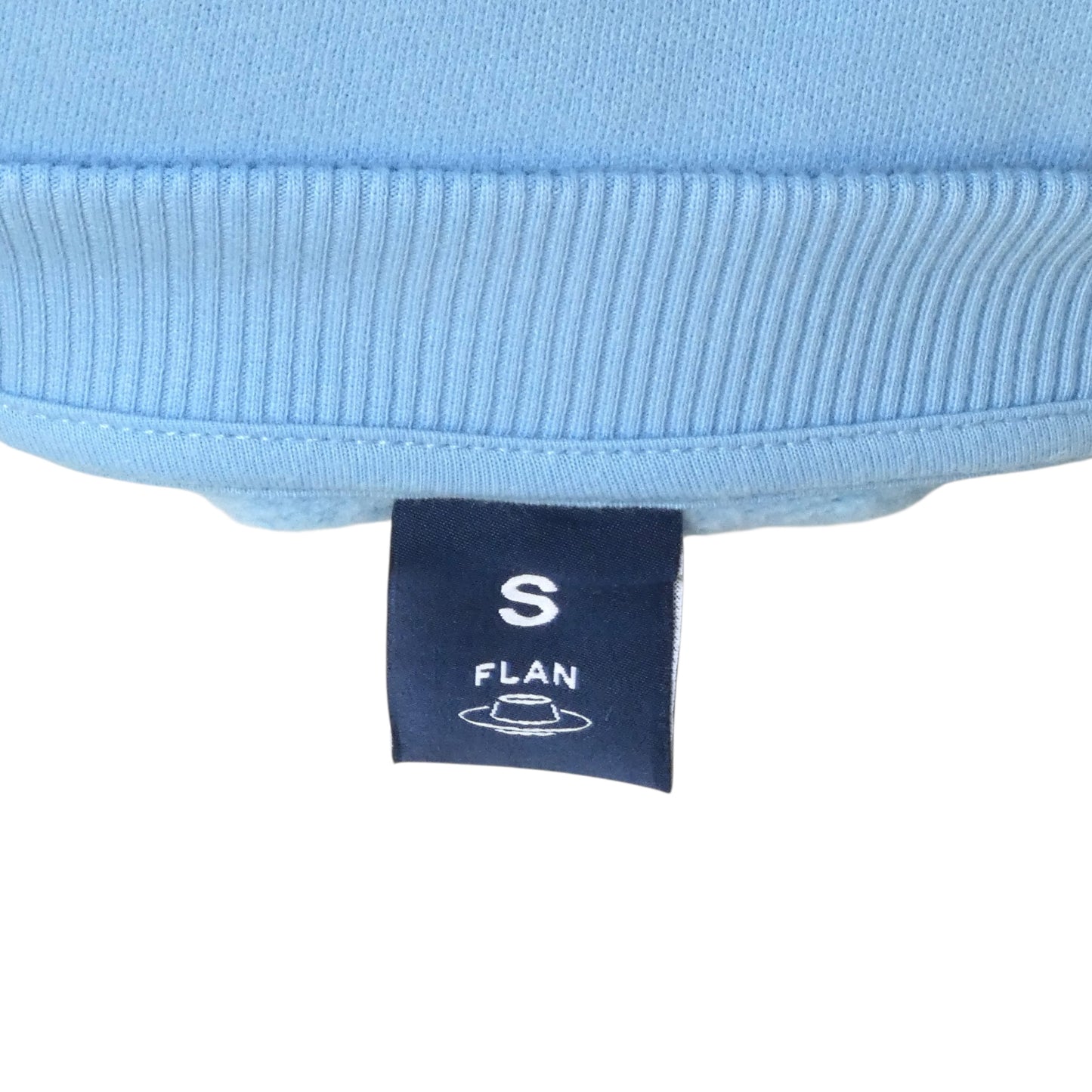 FLAN- "Famous Worms" Graphic Print Sweatshirt, Size Small