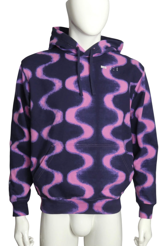 MCQ- NWT 2022 Tie Dye Hoodie Sweatshirt, Size Small
