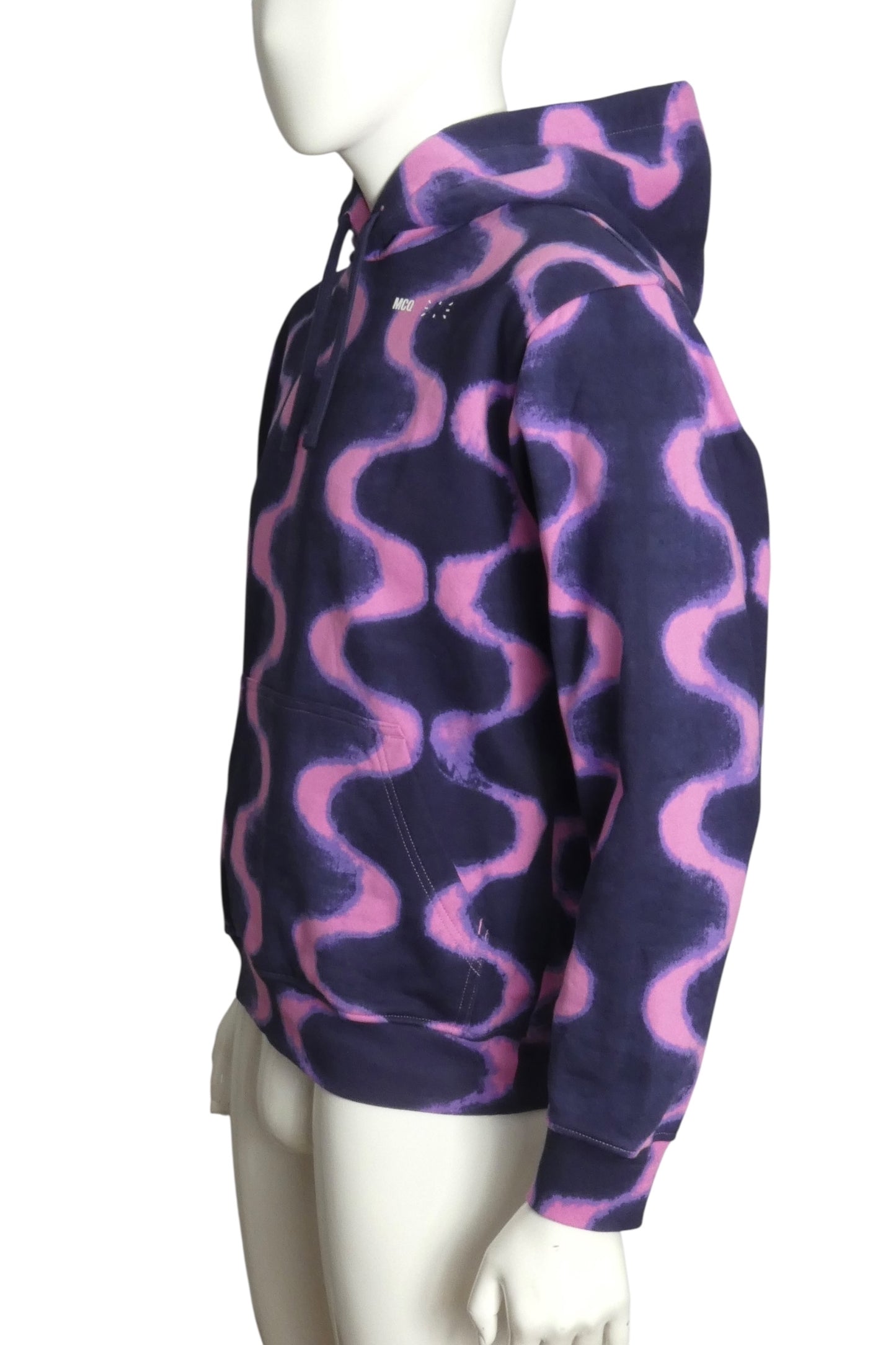 MCQ- NWT 2022 Tie Dye Hoodie Sweatshirt, Size Small