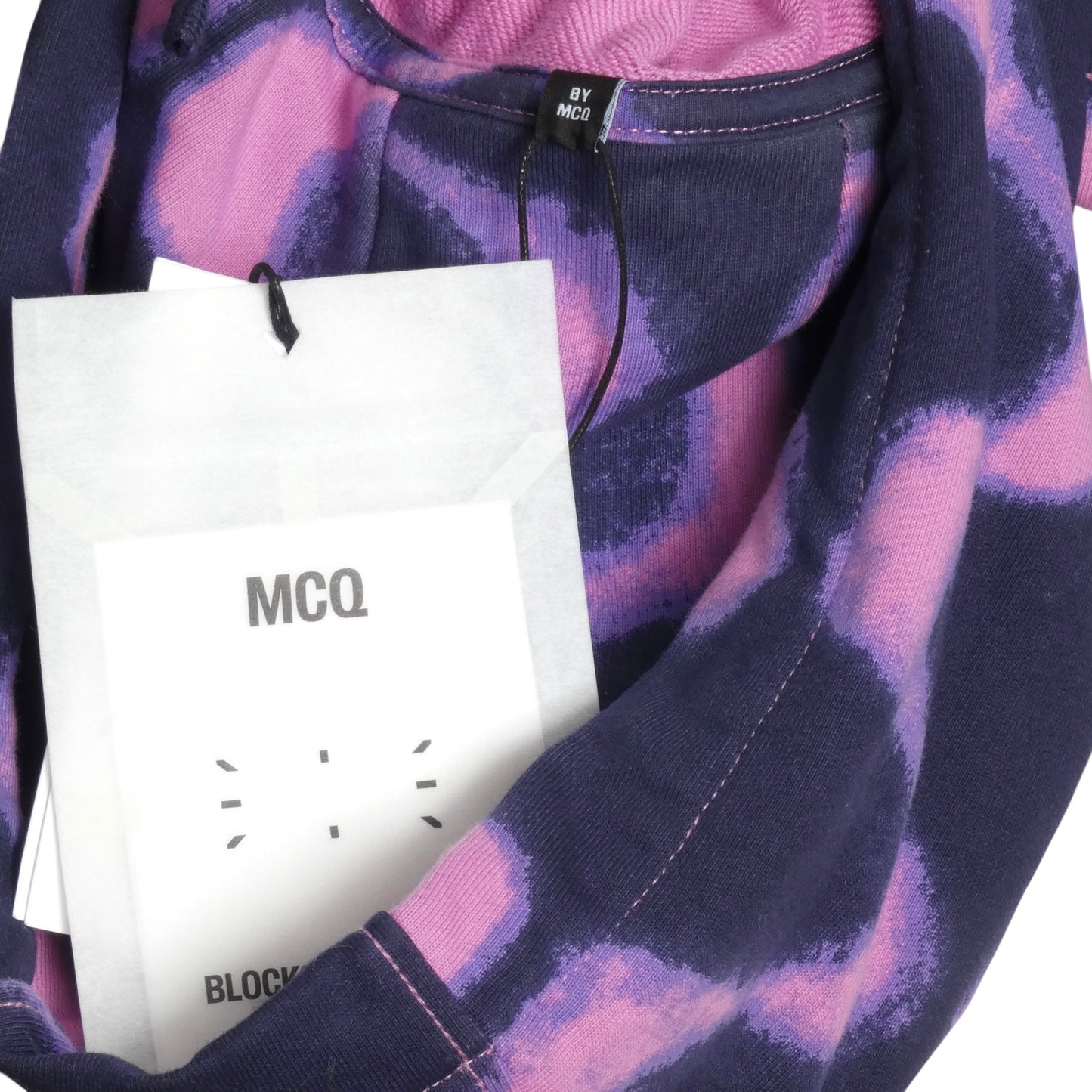 MCQ- NWT 2022 Tie Dye Hoodie Sweatshirt, Size Small