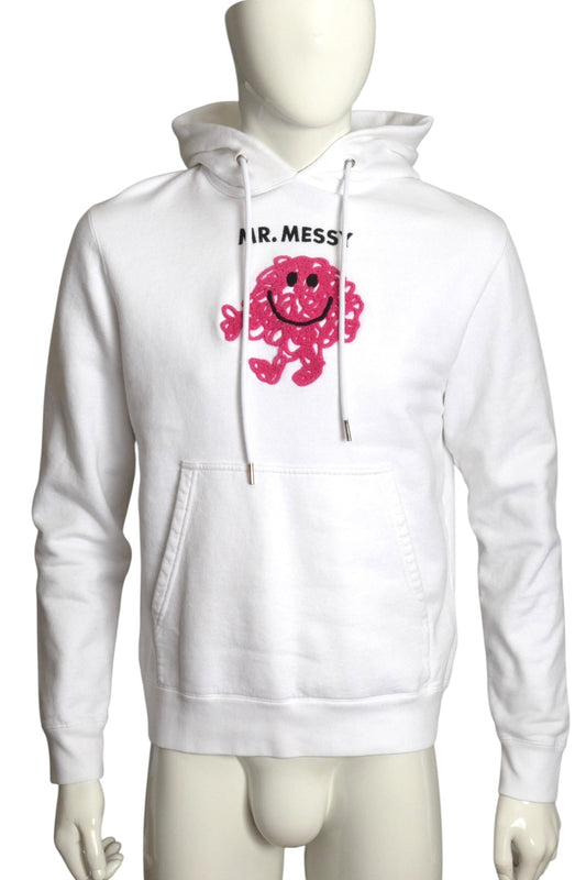 SANDRO- 2021 "Mr Messy" Graphic Hoodie Sweatshirt, Size Medium