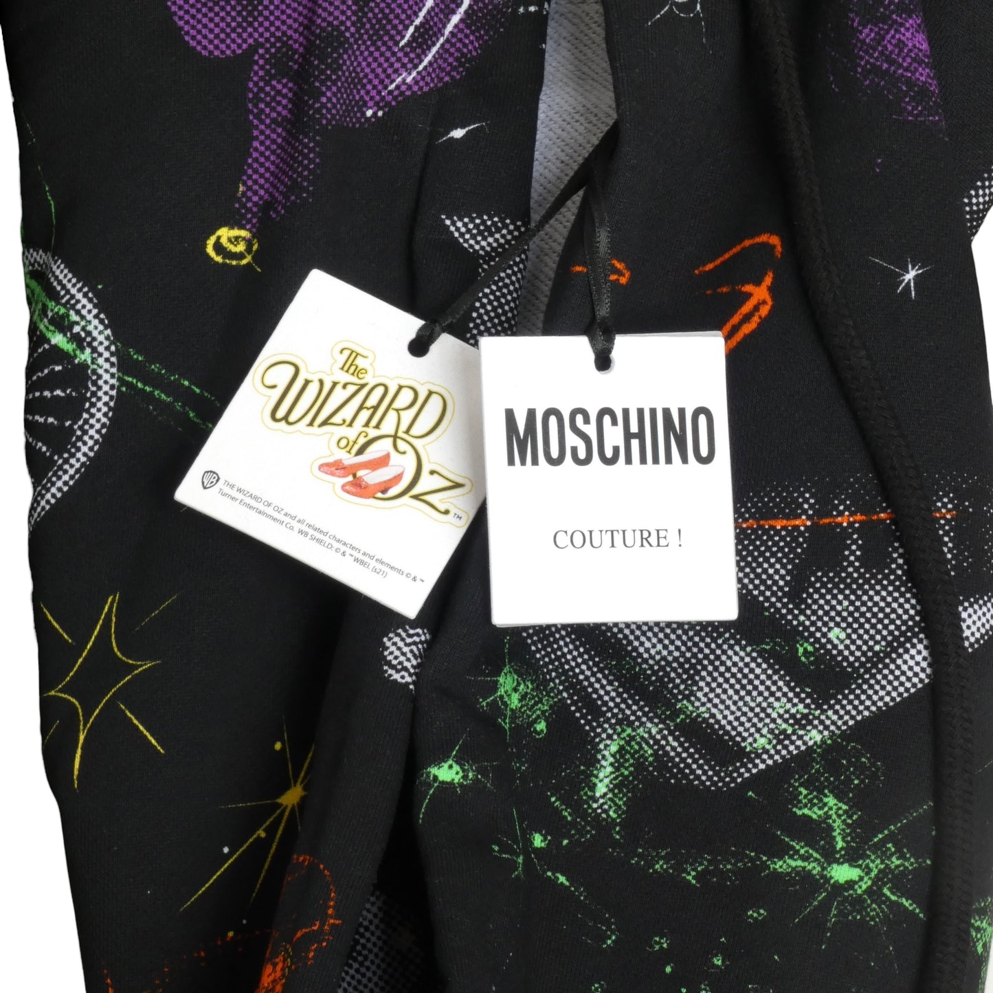 MOSCHINO COUTURE- NWT 2024 Wizard of Oz Hoodie, Size Small