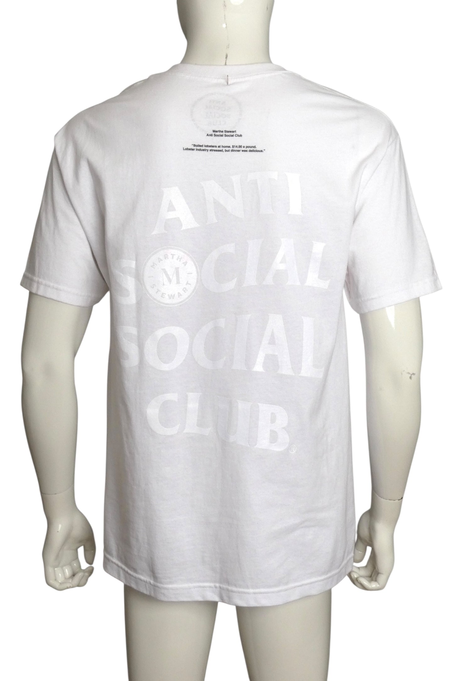 ANTI SOCIAL SOCIAL CLUB- Martha Stewart Graphic T-Shirt, Size Large
