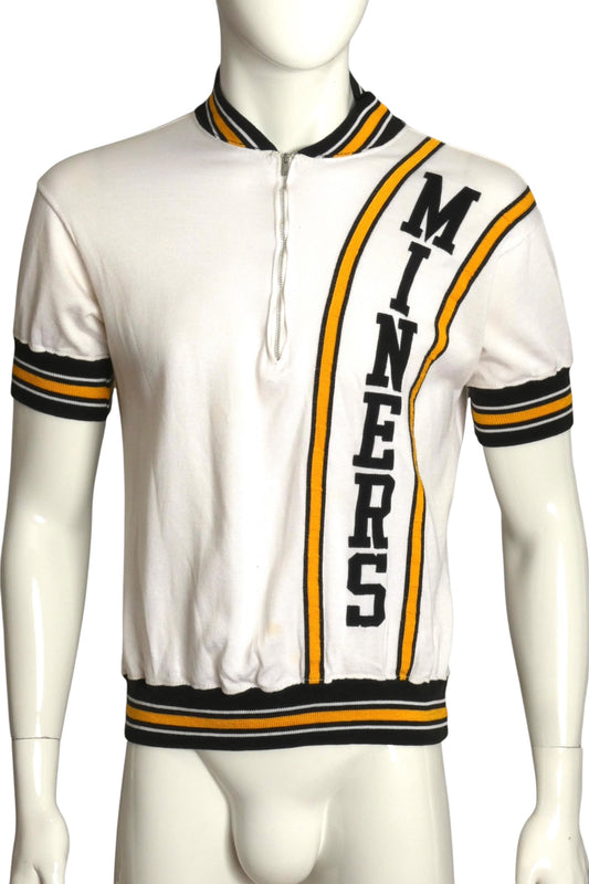 1960s Miners Sports Jersey, Size Medium