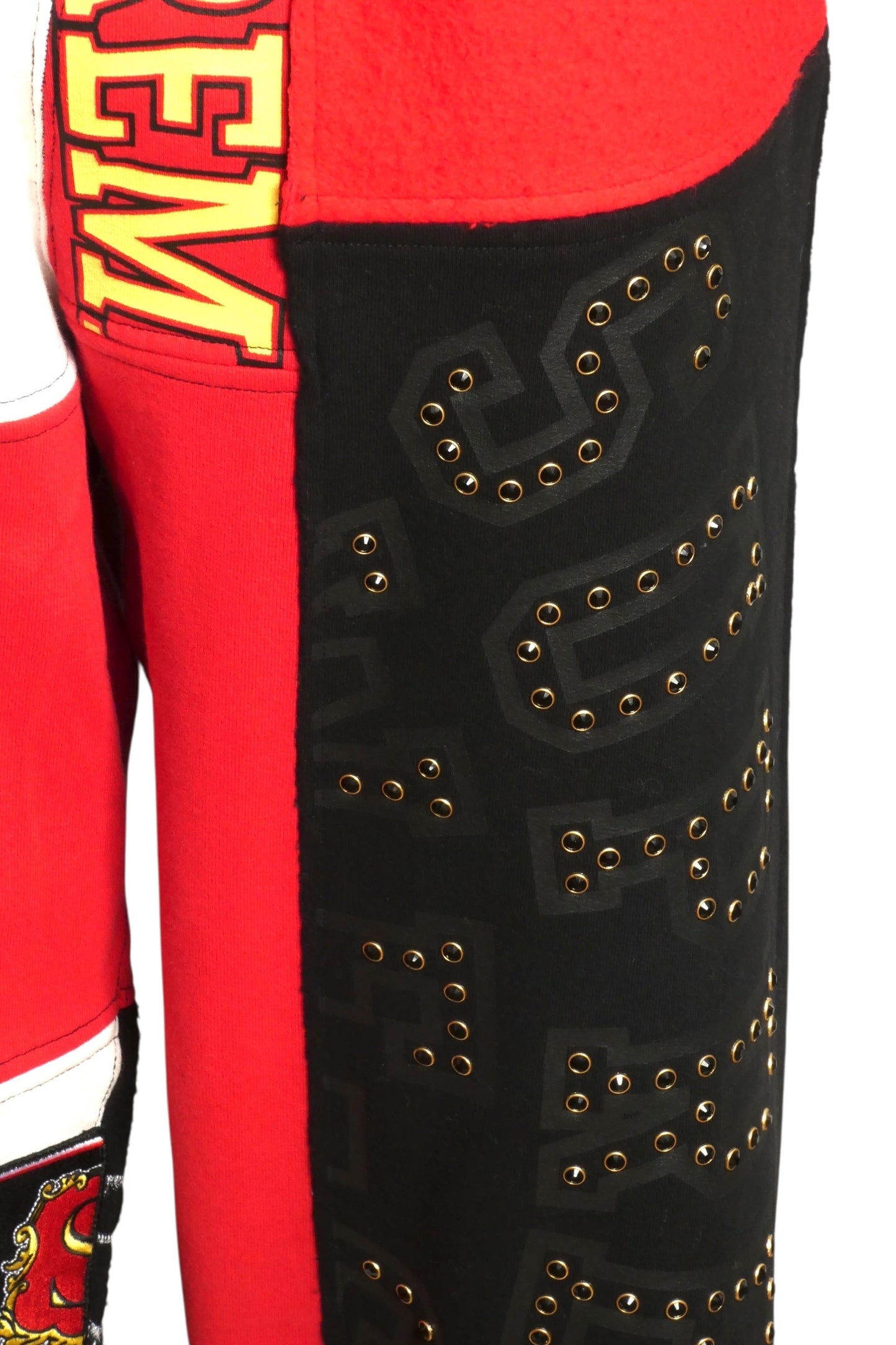 SUPREME - NWT 2025 Patchwork Sweat Pants, Size Large