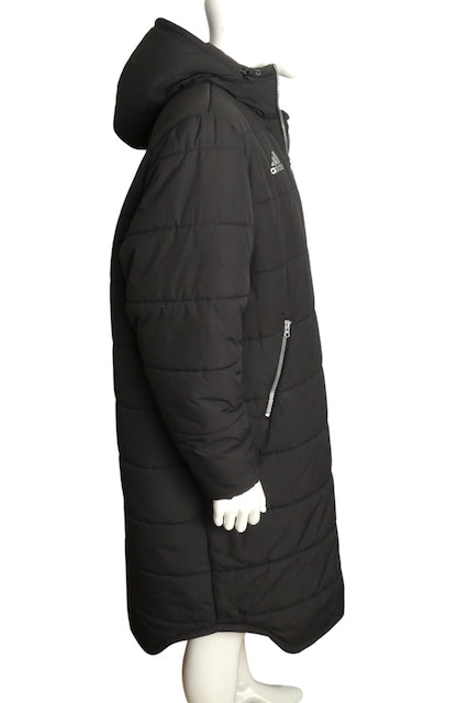 ADIDAS x RUBCHINSKIY- 2018 Black Long Puffer Coat, Size Medium