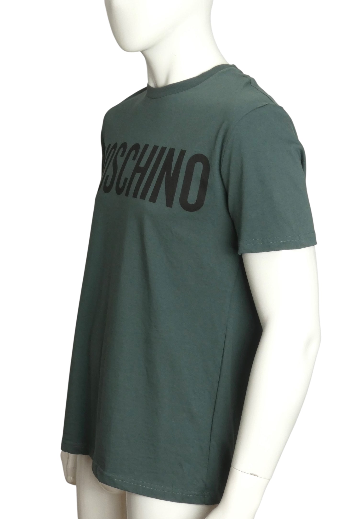 MOSCHINO COUTURE- NWT Green Logo T-Shirt, Size Medium