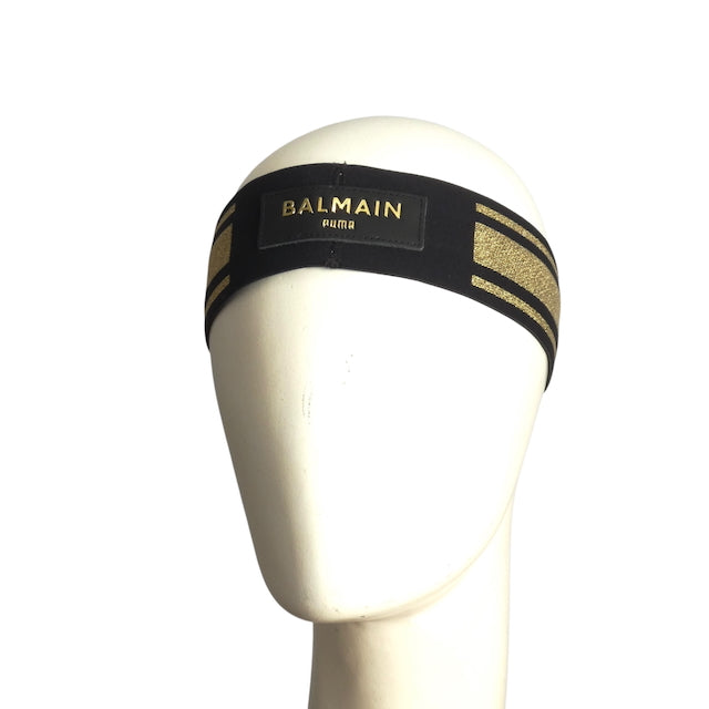 BALMAIN X PUMA- 2019 Metallic Stripe Headband