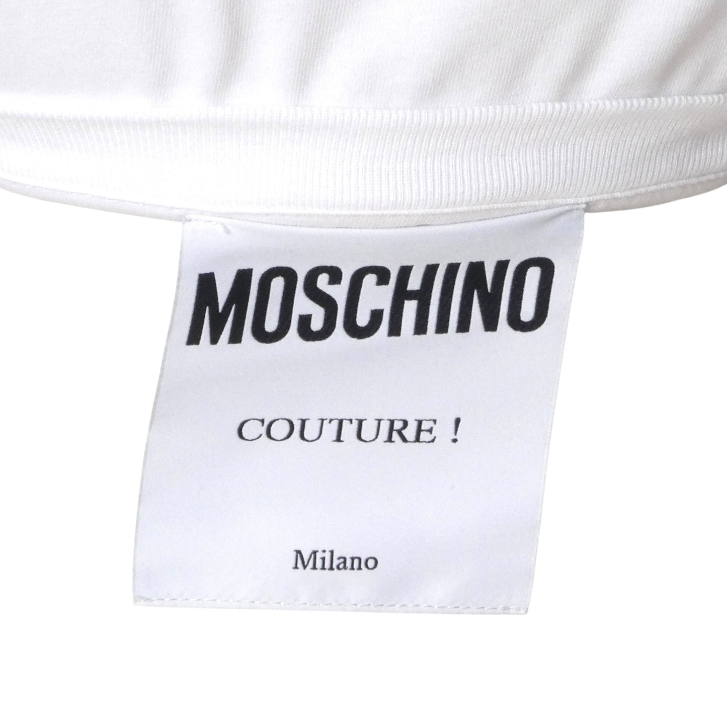 MOSCHINO COUTURE- NWT 2020 Graphic Print T-Shirt, Size XS