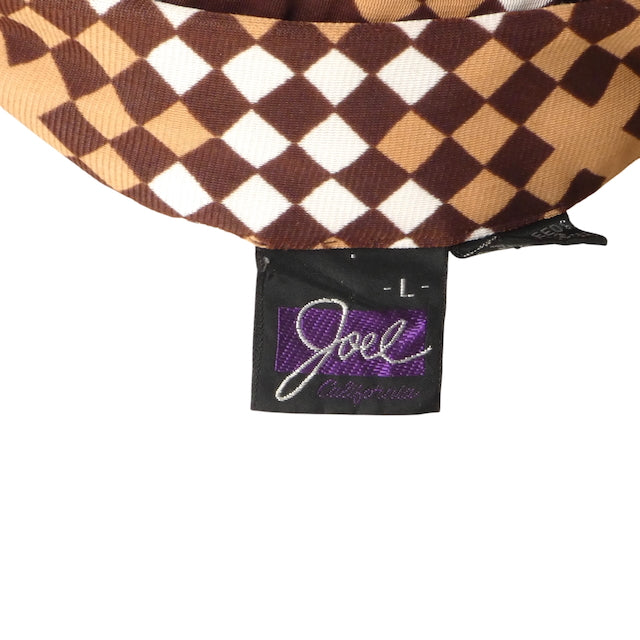 1970s L/S Polyester Knit Bag Shirt, Size Large