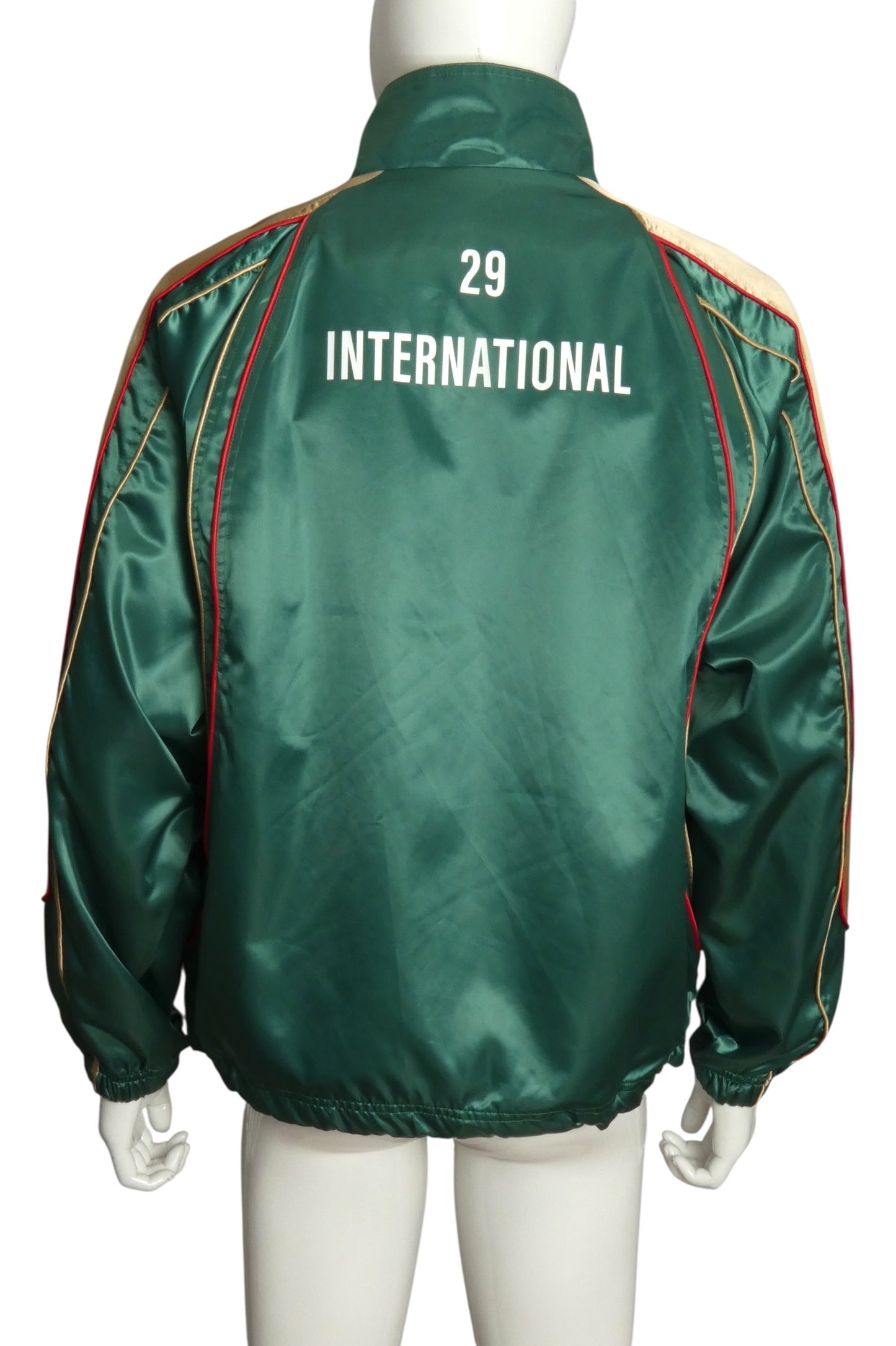 SUPREME- 2025 Multi Color Satin Piped Pullover, Size Large