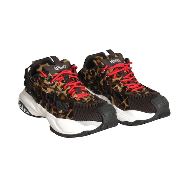 VERSACE-NIB Animal Print Mercury Sneakers, Multiple Sizes Available