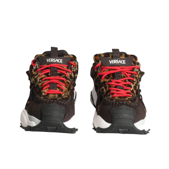 VERSACE-NIB Animal Print Mercury Sneakers, Multiple Sizes Available