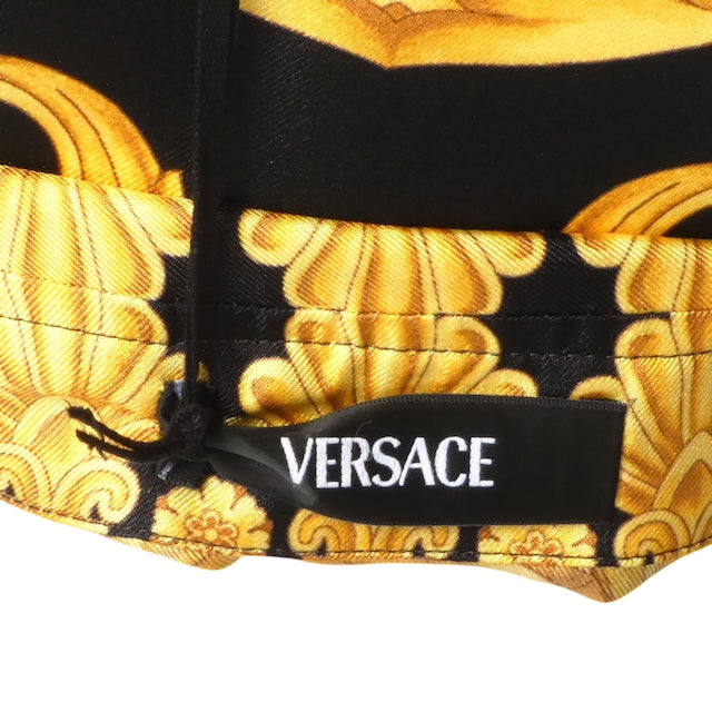 VERSACE- NWT Heritage Print Silk S/S Shirt, Size Large