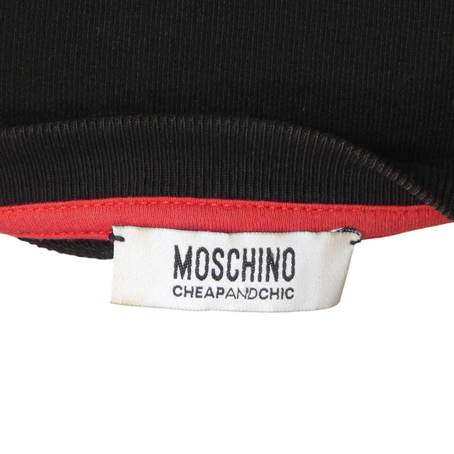MOSCHINO- 2014 Graphic Print Anniversary Sweatshirt, Size Large