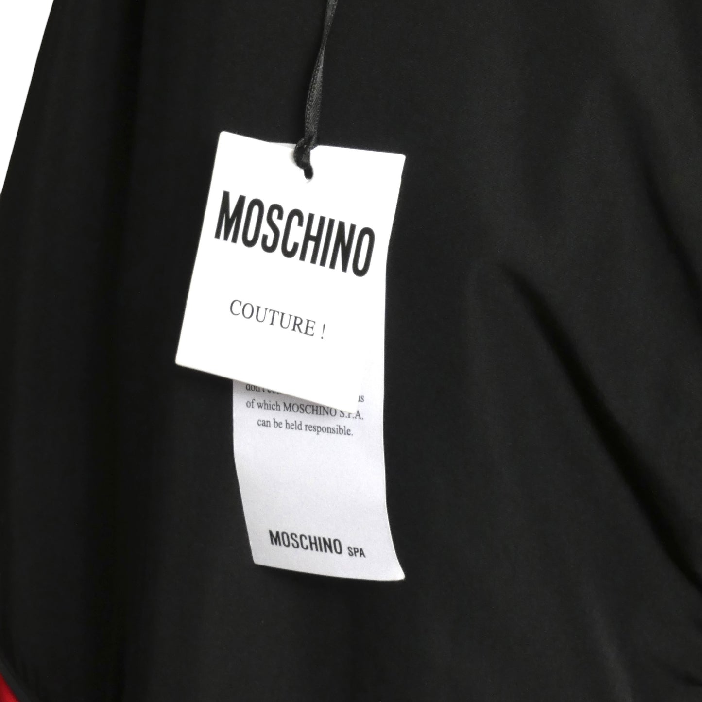 MOSCHINO COUTURE- NWT Nylon Racer Stripe Trek Pants, Size 2XL