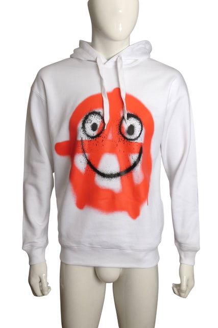 MOSCHINO COUTURE- NWT 2020 Graphic Print Hoodie Sweatshirt, Size Small