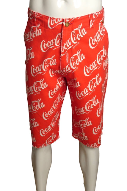 ERL x Coca Cola- NWT 2024 Distressed Coke Shorts, Waist 34