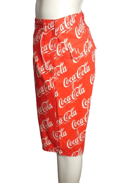 ERL x Coca Cola- NWT 2024 Distressed Coke Shorts, Waist 34