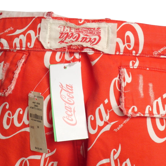 ERL x Coca Cola- NWT 2024 Distressed Coke Shorts, Waist 34