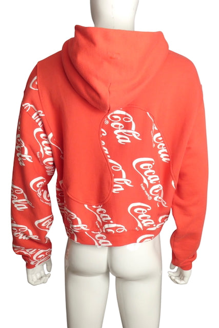 ERL x Coca Cola- NWT 2024 Graphic Print Hoodie Sweatshirt, Size Small