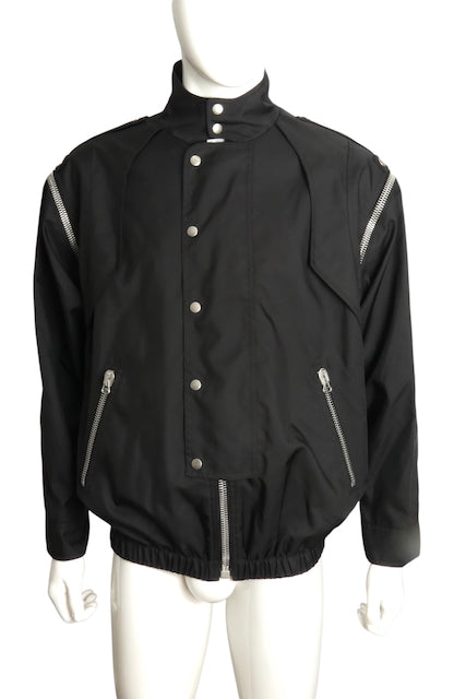 GUCCI- NWT 2024 Metamorfosi Black Nylon Zipper Coat, Multiple Sizes Available